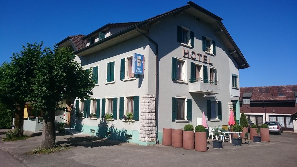 Hotel De La Gare, Vendlincourt Dış mekan fotoğraf